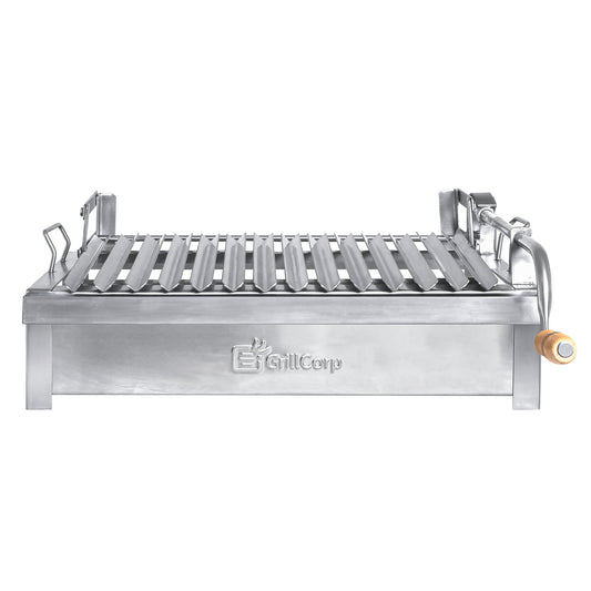 Medium Portable Grill, Built-In Grill with Accessory Lift System, made of stainless steel
