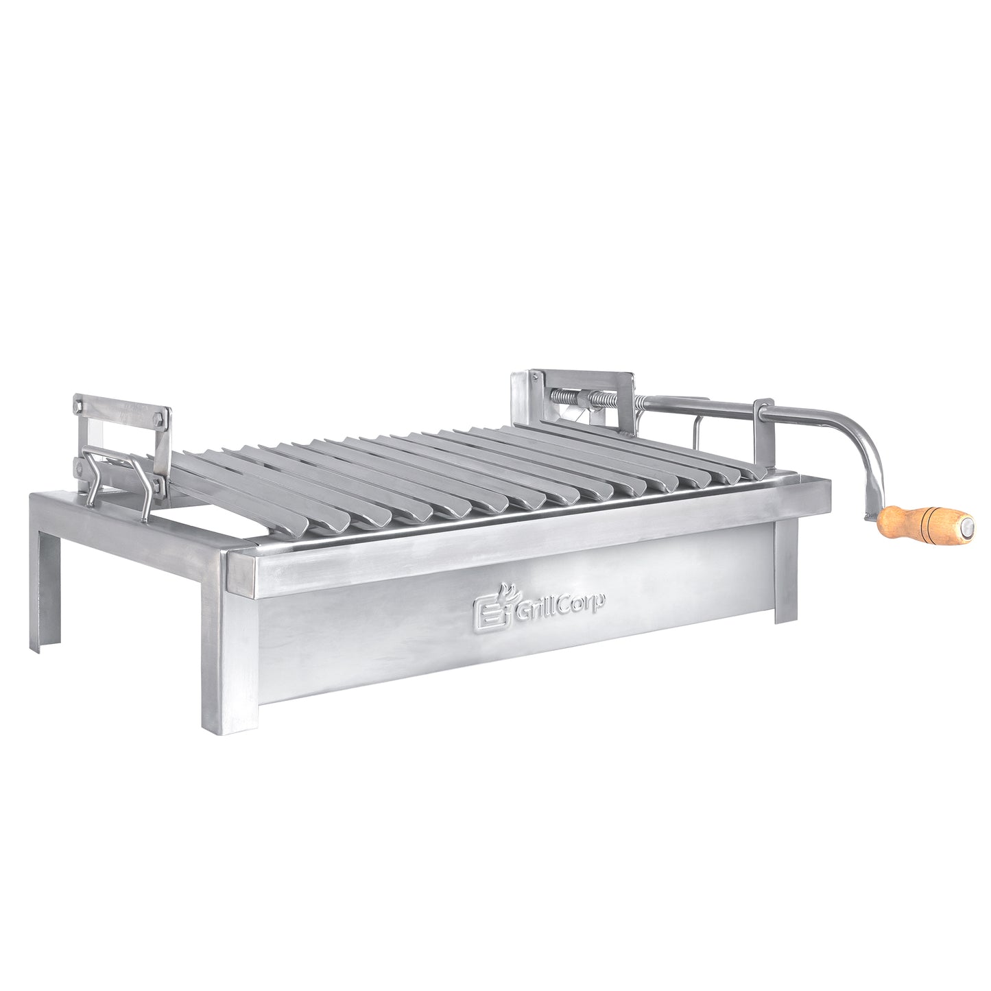 Medium Portable Grill, Built-In Grill with Accessory Lift System, made of stainless steel